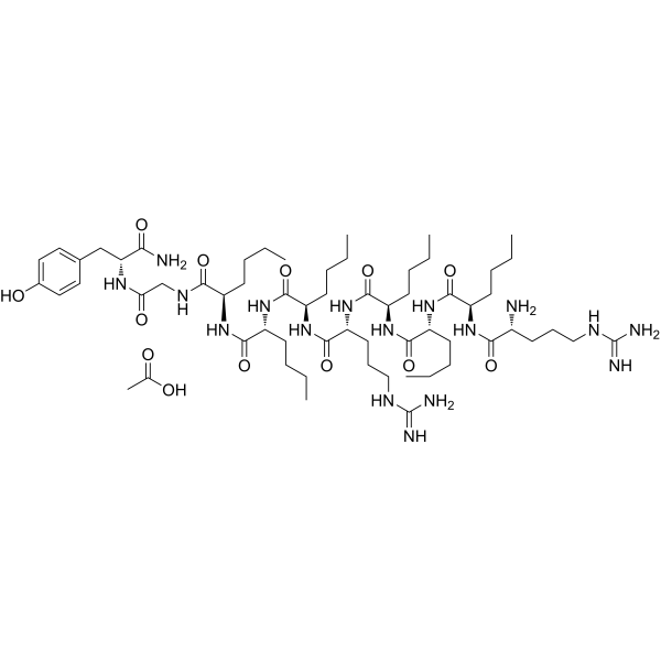 Delmitide acetate (RDP-58 acetate) 501019-16-5